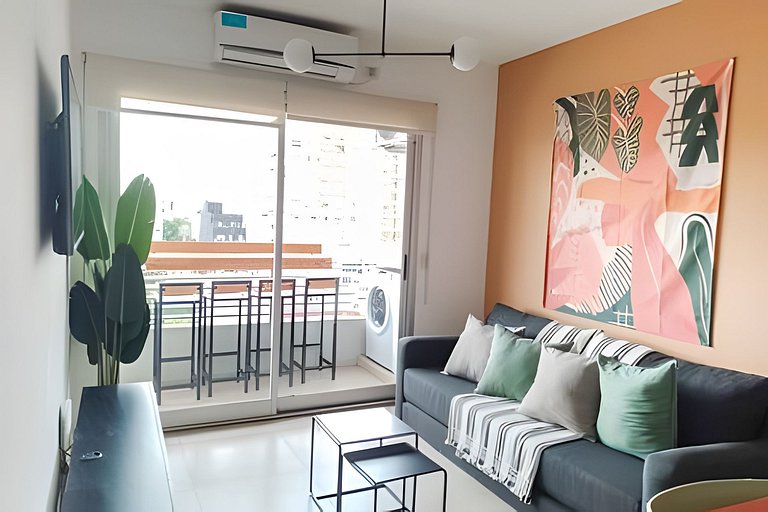 Cálido Depto. en palermo, piscina y cochera