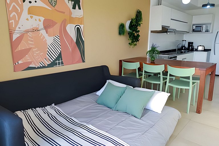 Cálido Depto. en palermo, piscina y cochera