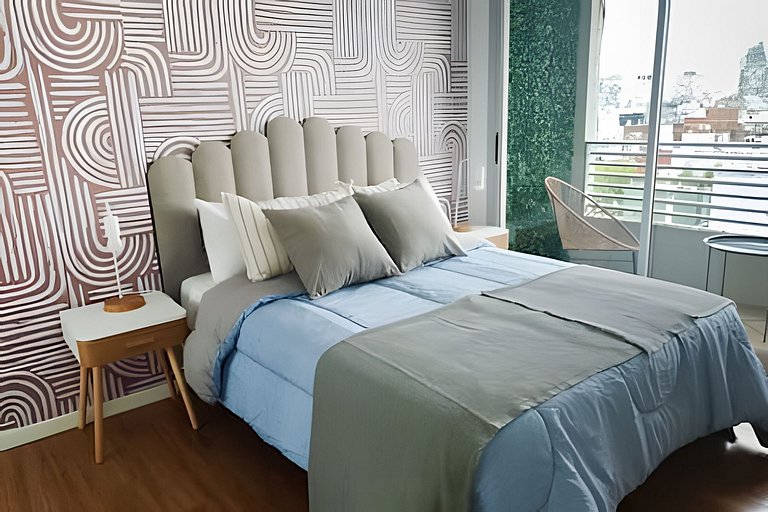 Cálido Depto. en palermo, piscina y cochera