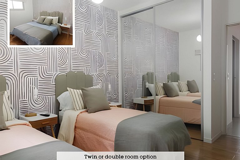 Cálido Depto. en palermo, piscina y cochera