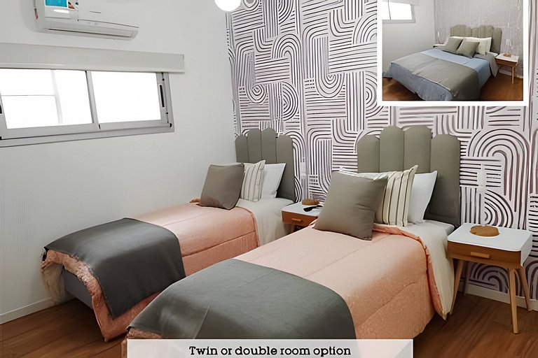 Cálido Depto. en palermo, piscina y cochera