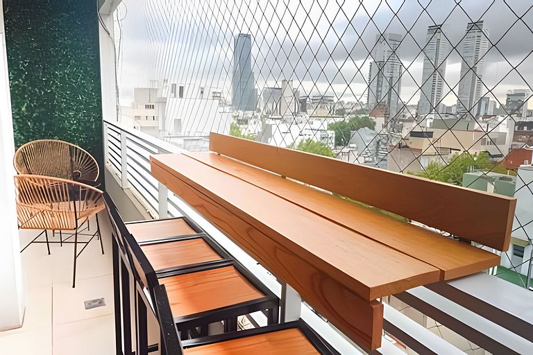 Cálido Depto. en palermo, piscina y cochera