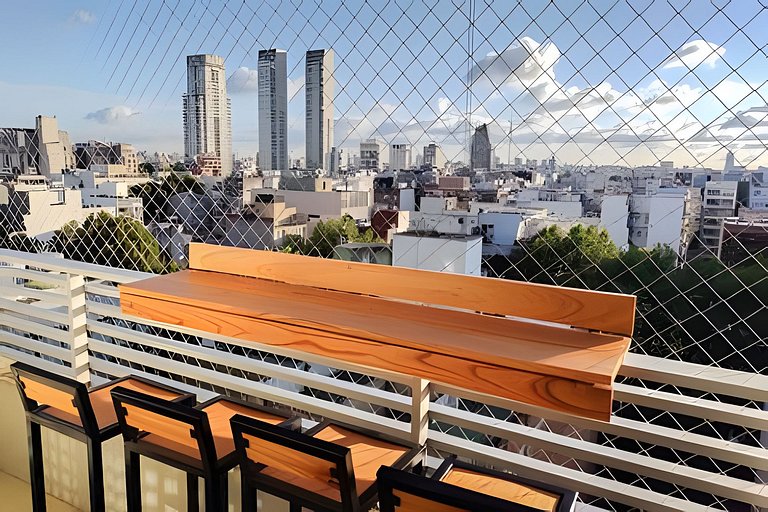 Cálido Depto. en palermo, piscina y cochera