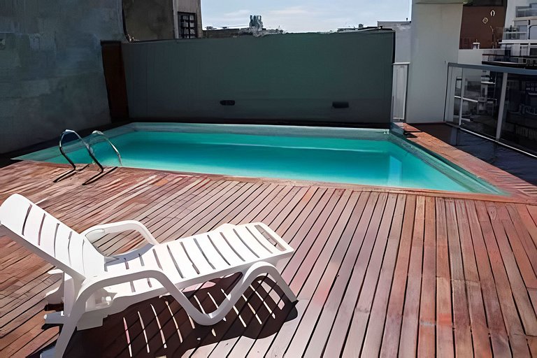 Cálido Depto. en palermo, piscina y cochera