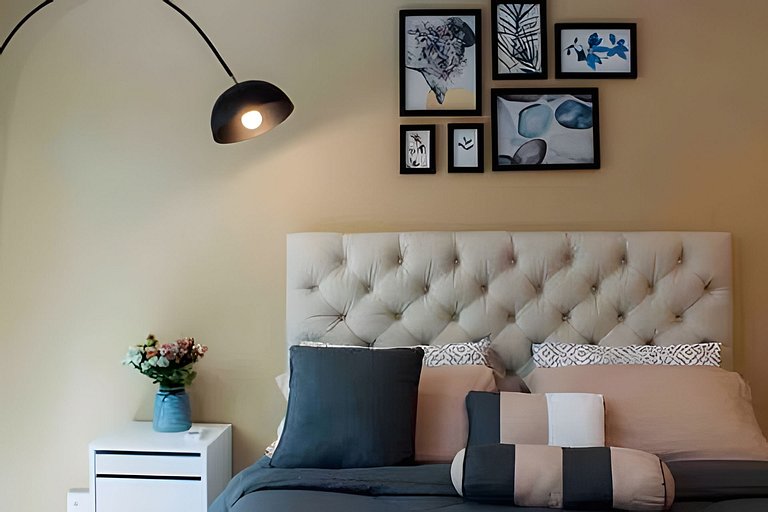 Palermo · Depto. boho-nórdico con piscina y bicis