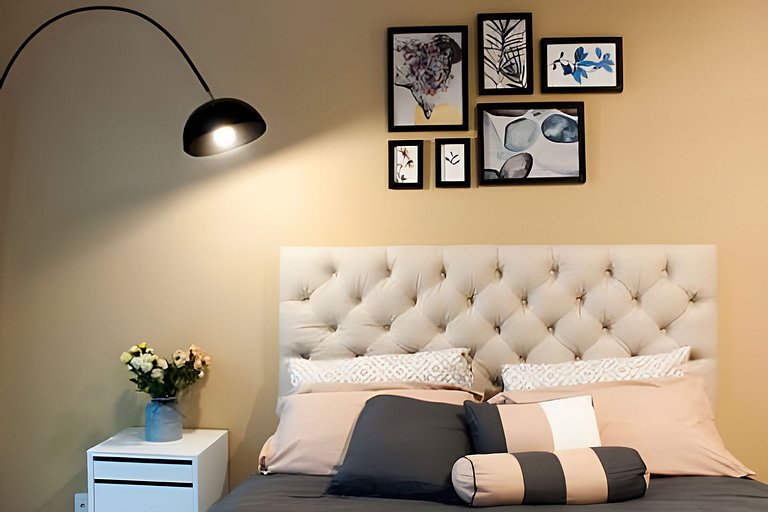 Palermo · Depto. boho-nórdico con piscina y bicis