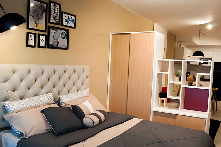 Palermo · Depto. boho-nórdico con piscina y bicis