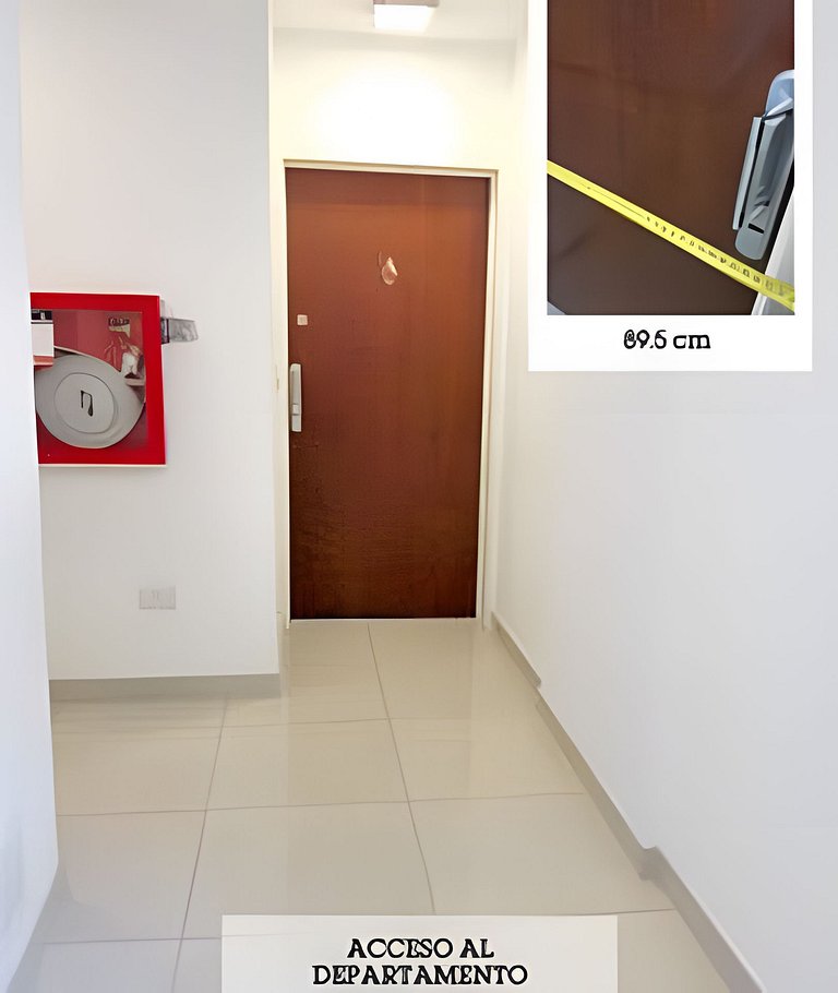 Palermo · Depto. boho-nórdico con piscina y bicis