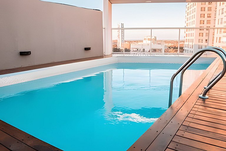 Palermo · Depto. boho-nórdico con piscina y bicis