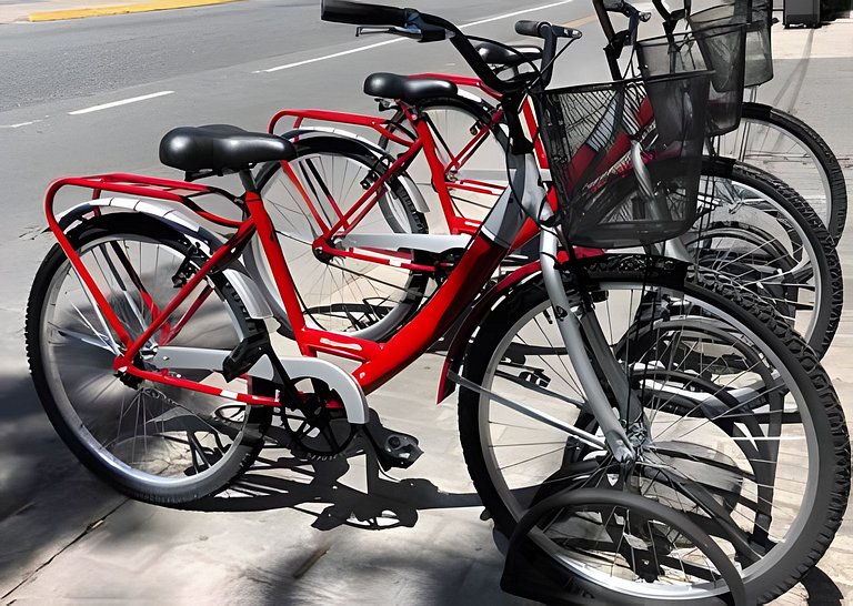 Palermo · Depto. boho-nórdico con piscina y bicis
