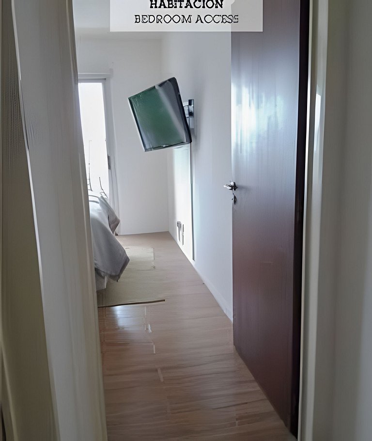 Moderno depto. con vista, piscina, cochera y bici