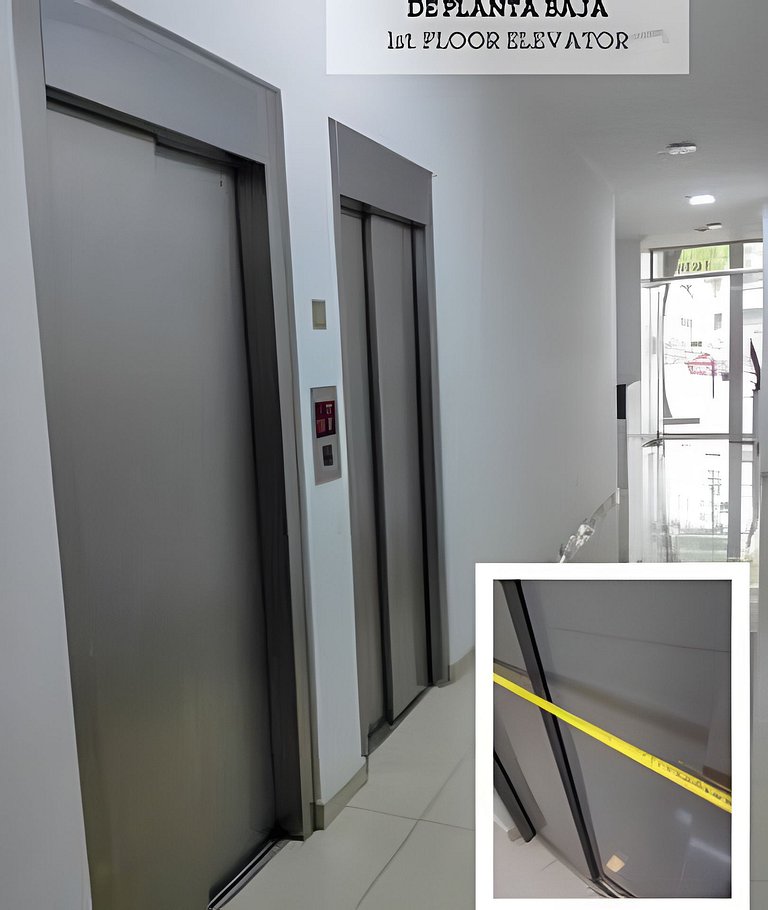 Moderno depto. con vista, piscina, cochera y bici