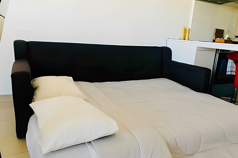 Moderno depto. con vista, piscina, cochera y bici