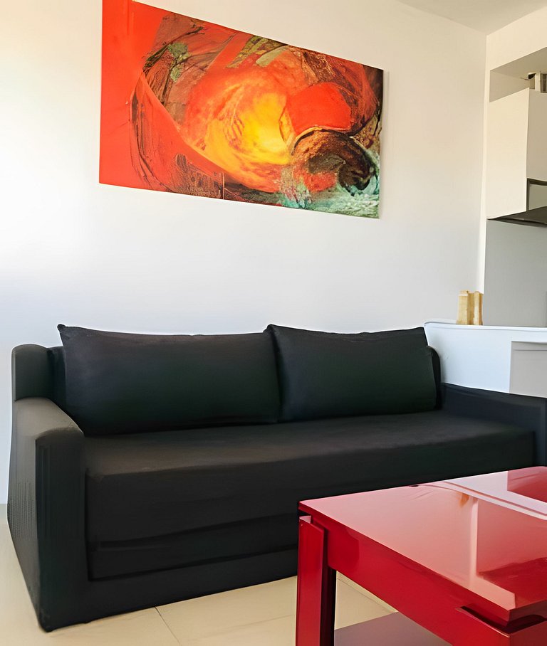 Moderno depto. con vista, piscina, cochera y bici