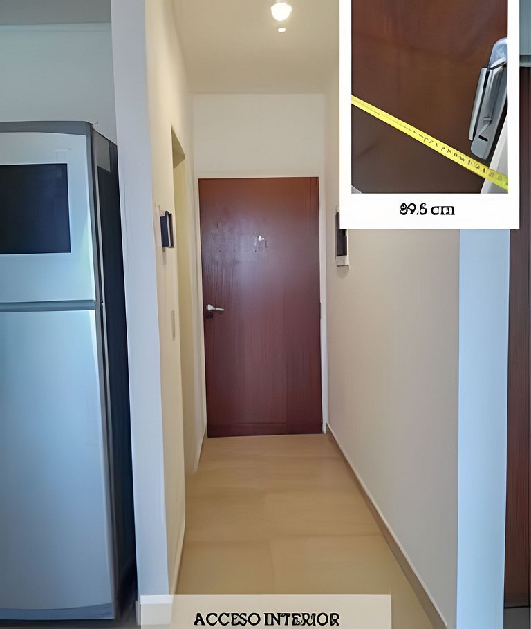 Moderno depto. con vista, piscina, cochera y bici