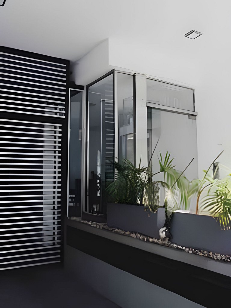 Moderno depto. con vista, piscina, cochera y bici