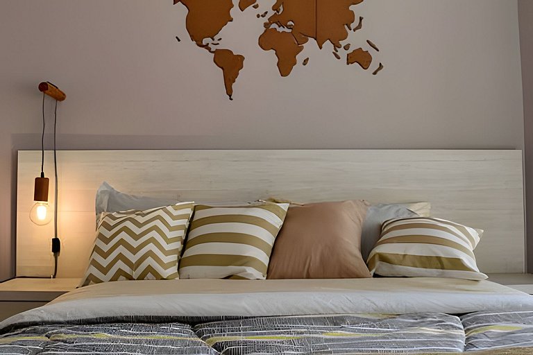 Estilo viajero en Palermo, con cochera y piscina