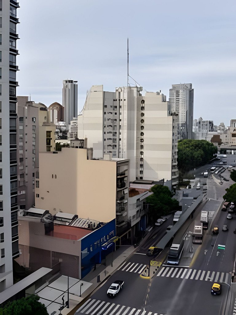 Estilo viajero en Palermo, con cochera y piscina