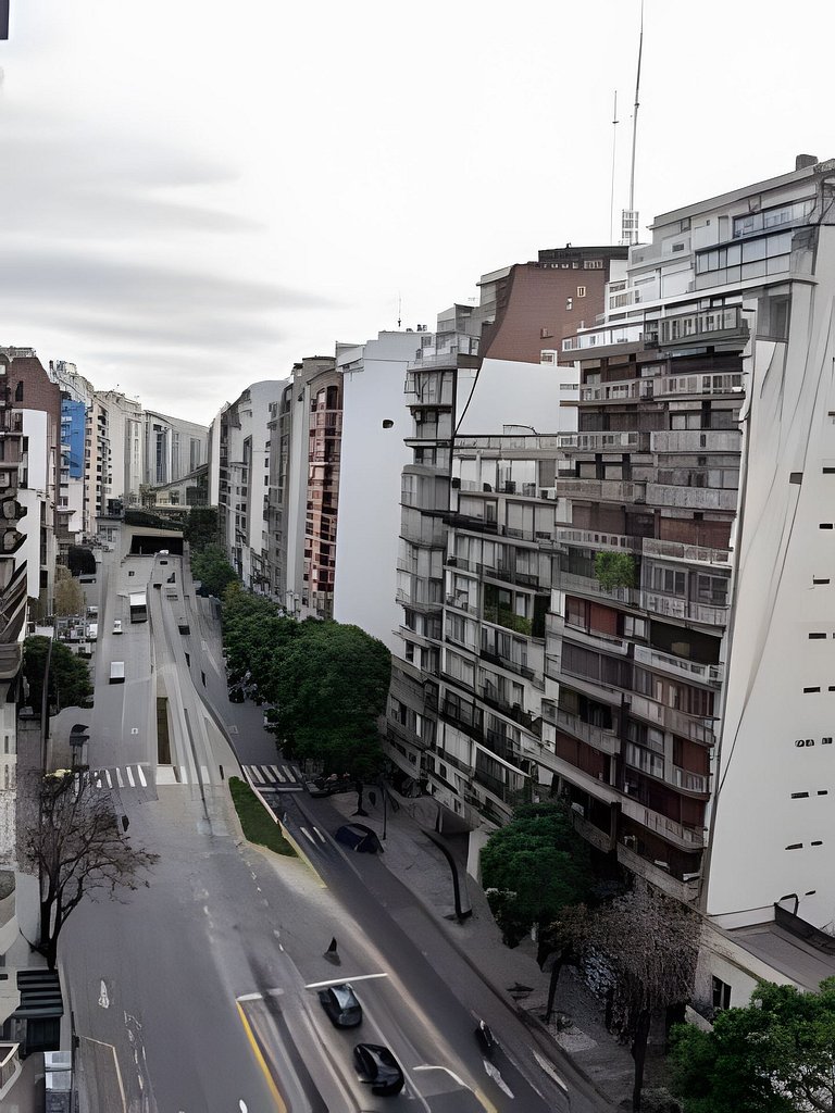 Estilo viajero en Palermo, con cochera y piscina