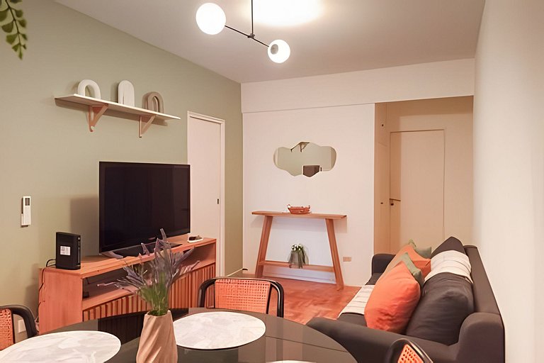 Boho Palermo · Frente al Ecoparque c/balcón