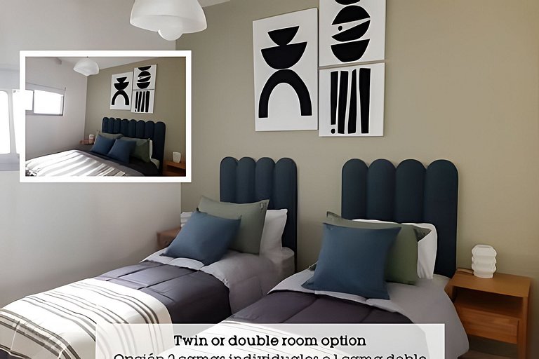 3 amb modernos con piscina, cochera y bicis free