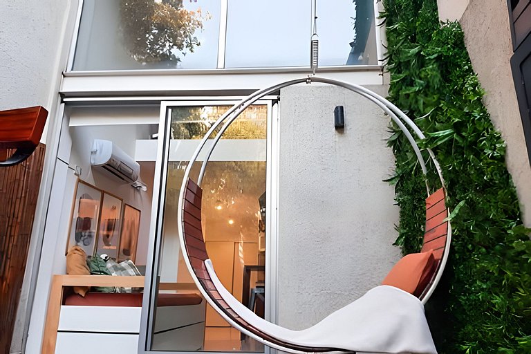 Luminoso loft con parrilla cochera y gran diseño