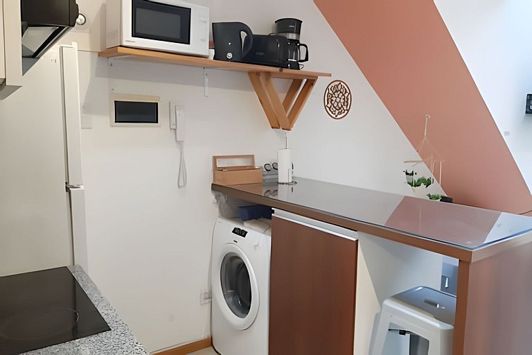 Luminoso loft con parrilla cochera y gran diseño