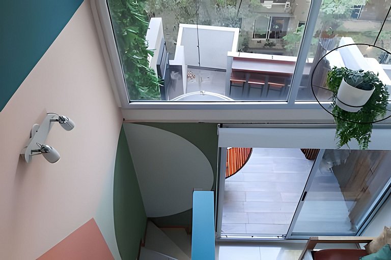 Luminoso loft con parrilla cochera y gran diseño