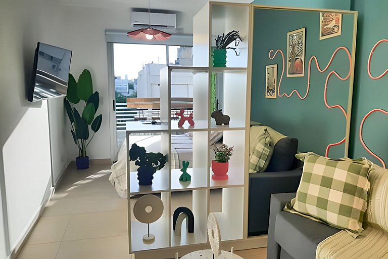 Estilo y confort con piscina y bicis en Palermo