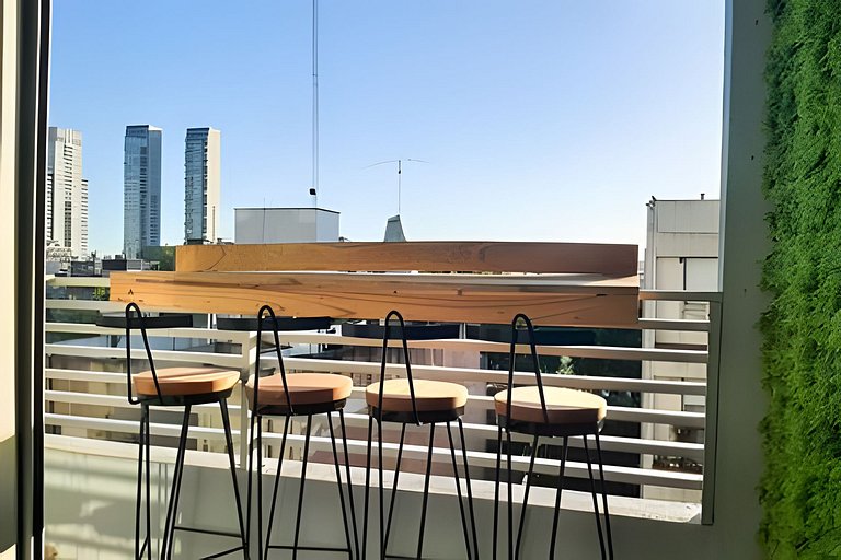 Estilo y confort con piscina y bicis en Palermo