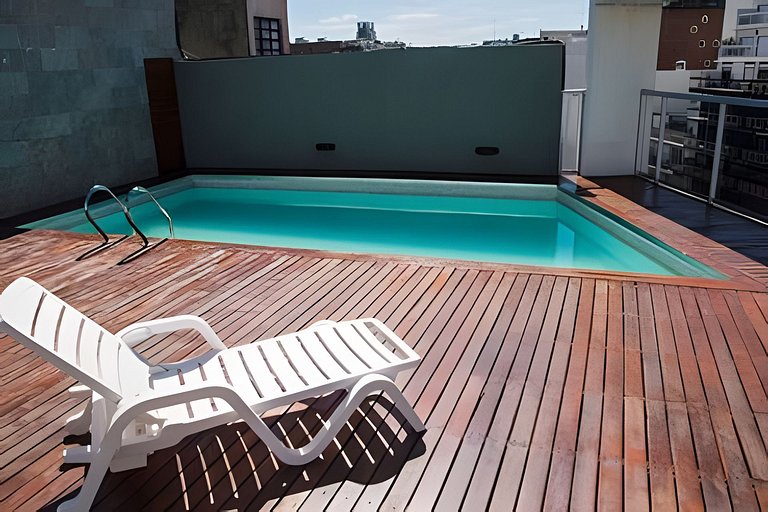 Estilo y confort con piscina y bicis en Palermo