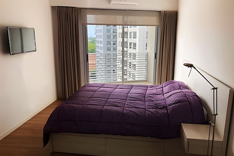 Palermo c/cochera, vista al río, pileta, bicicleta