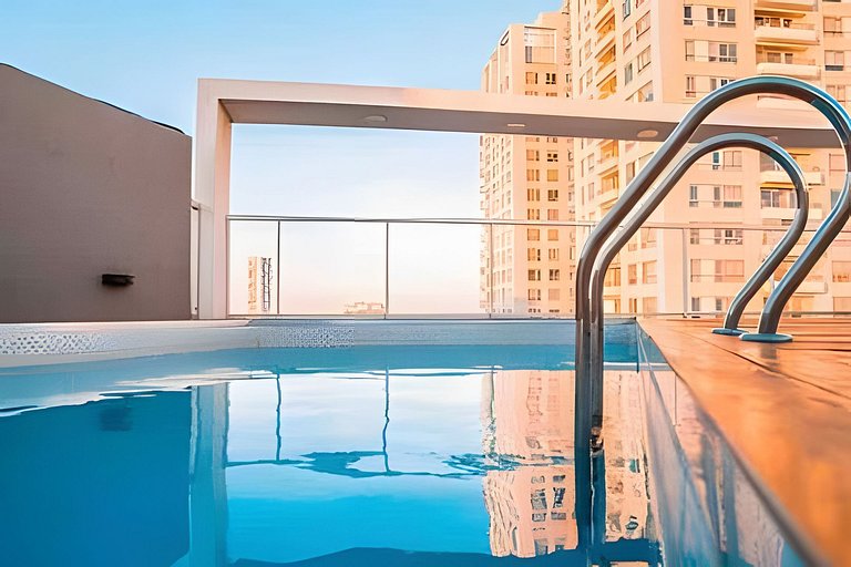 Relax y diseño con piscina y cochera en Palermo