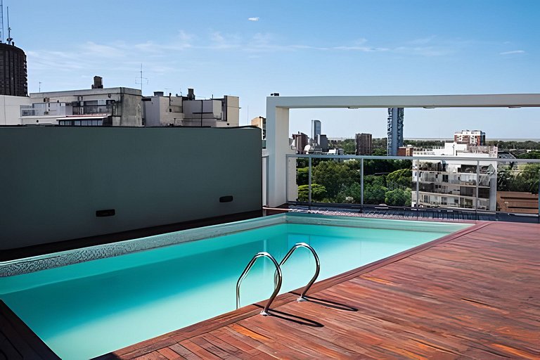 Relax y diseño con piscina y cochera en Palermo