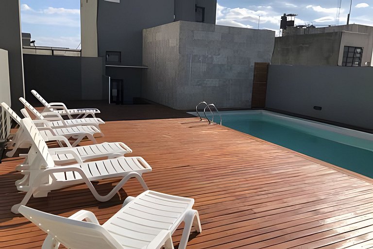 Hermoso apart en Palermo con piscina