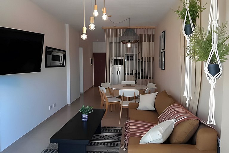 Diseño y confort con piscina, balcón y cochera