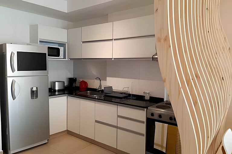 Diseño y confort con piscina, balcón y cochera