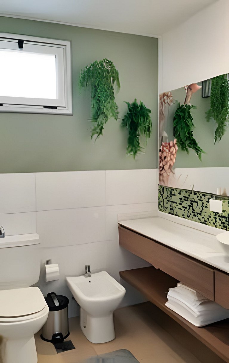 Diseño zen en altura con piscina y cochera