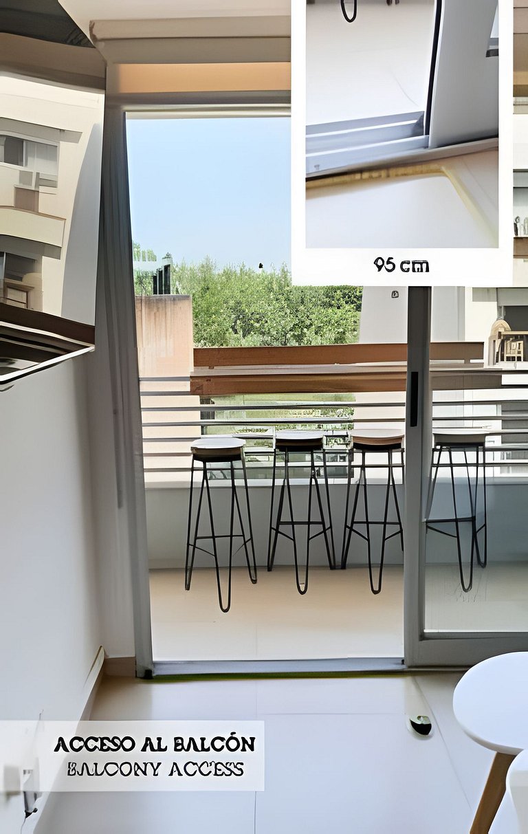 Diseño zen en altura con piscina y cochera