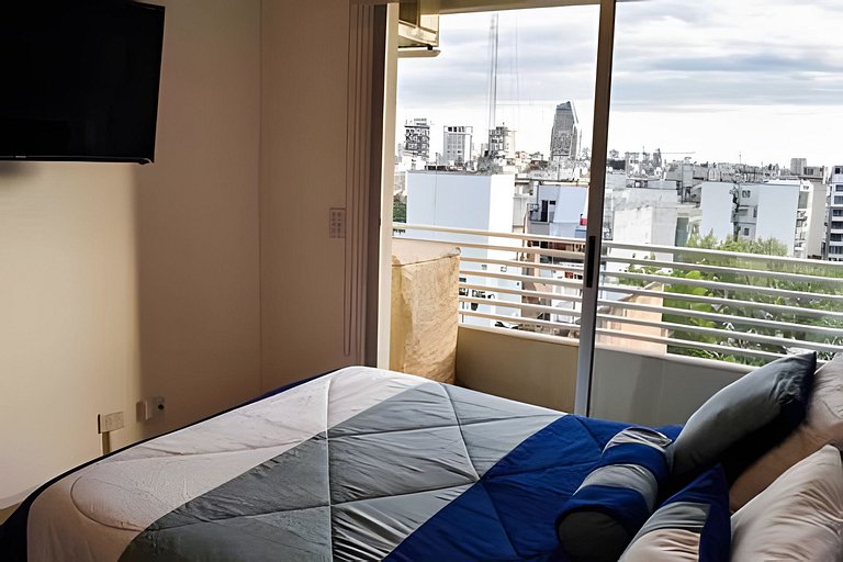 Palermo moderno con piscina y bicis