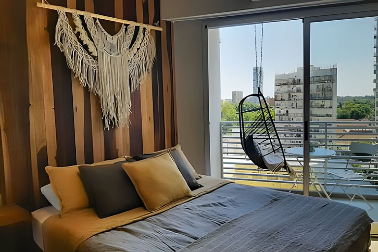 Diseño + piscina + bicis en Palermo