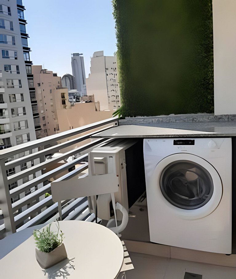 Diseño + piscina + bicis en Palermo