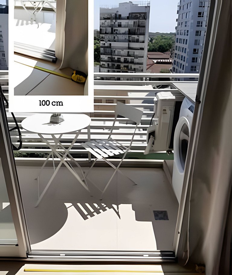 Diseño + piscina + bicis en Palermo