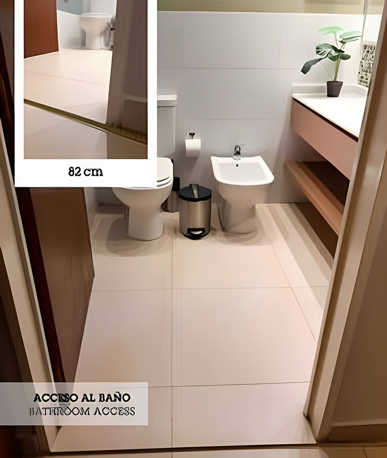 Diseño + piscina + bicis en Palermo