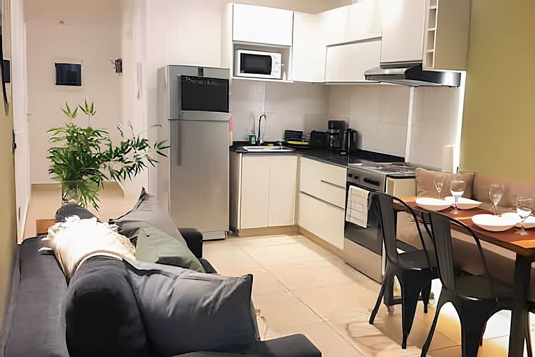 Boho nórdico con piscina,balcón en palermo