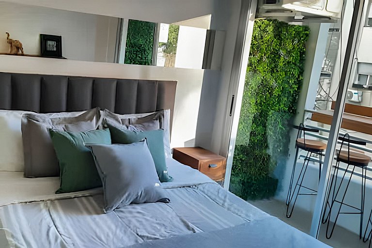 Boho nórdico con piscina,balcón en palermo