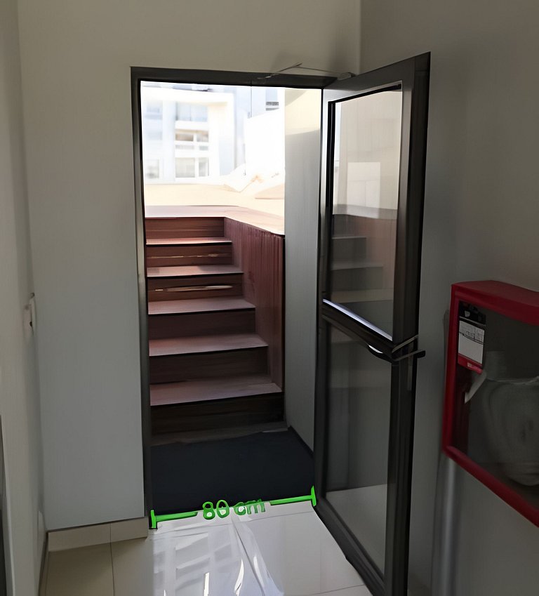 Boho nórdico con piscina,balcón en palermo