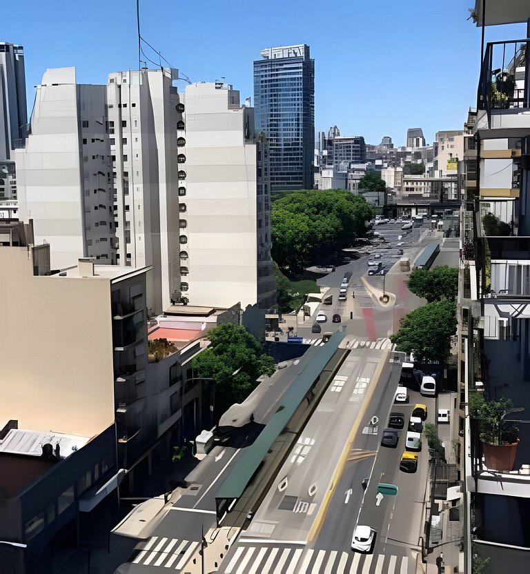 Boho nórdico con piscina,balcón en palermo