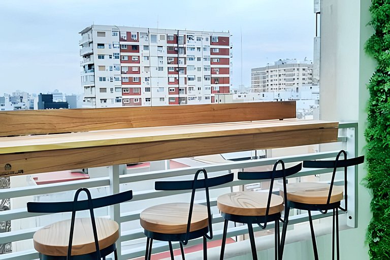 Moderno depto. en Palermo con piscina