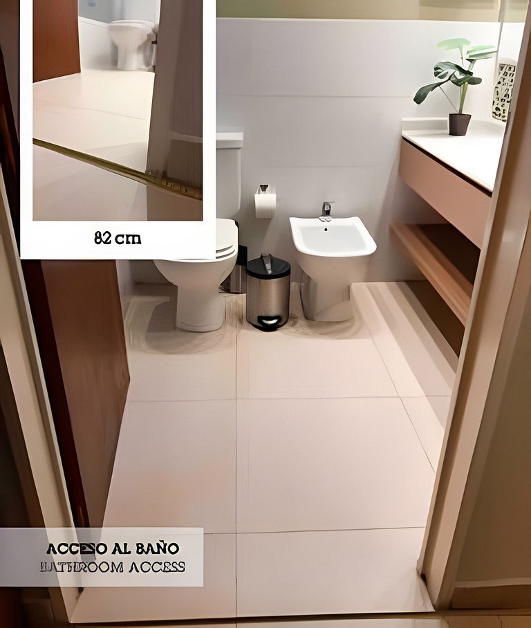 Moderno depto. en Palermo con piscina